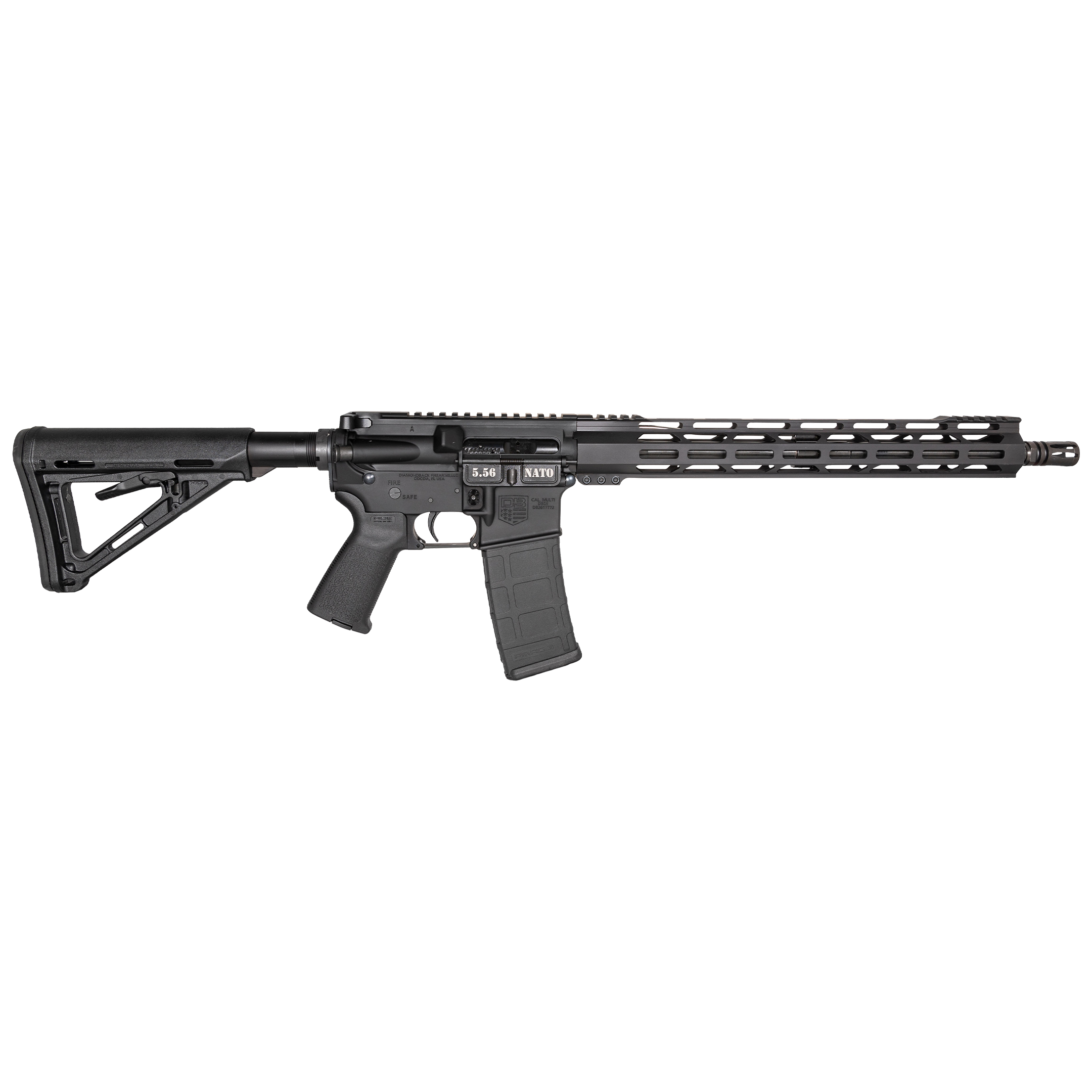 Diamondback DB-15 Carbon MLOK Magpul 16″ Bbl. 5.56 NATO